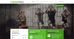 Desktop Screenshot of fitworxfitness.com